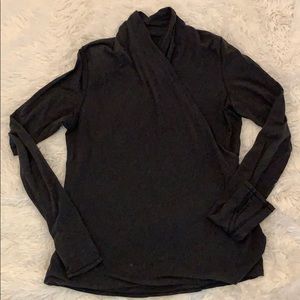 Lululemon Long Sleeve Wrap Tee